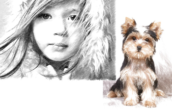 Convert a Photo to a Pencil Sketch